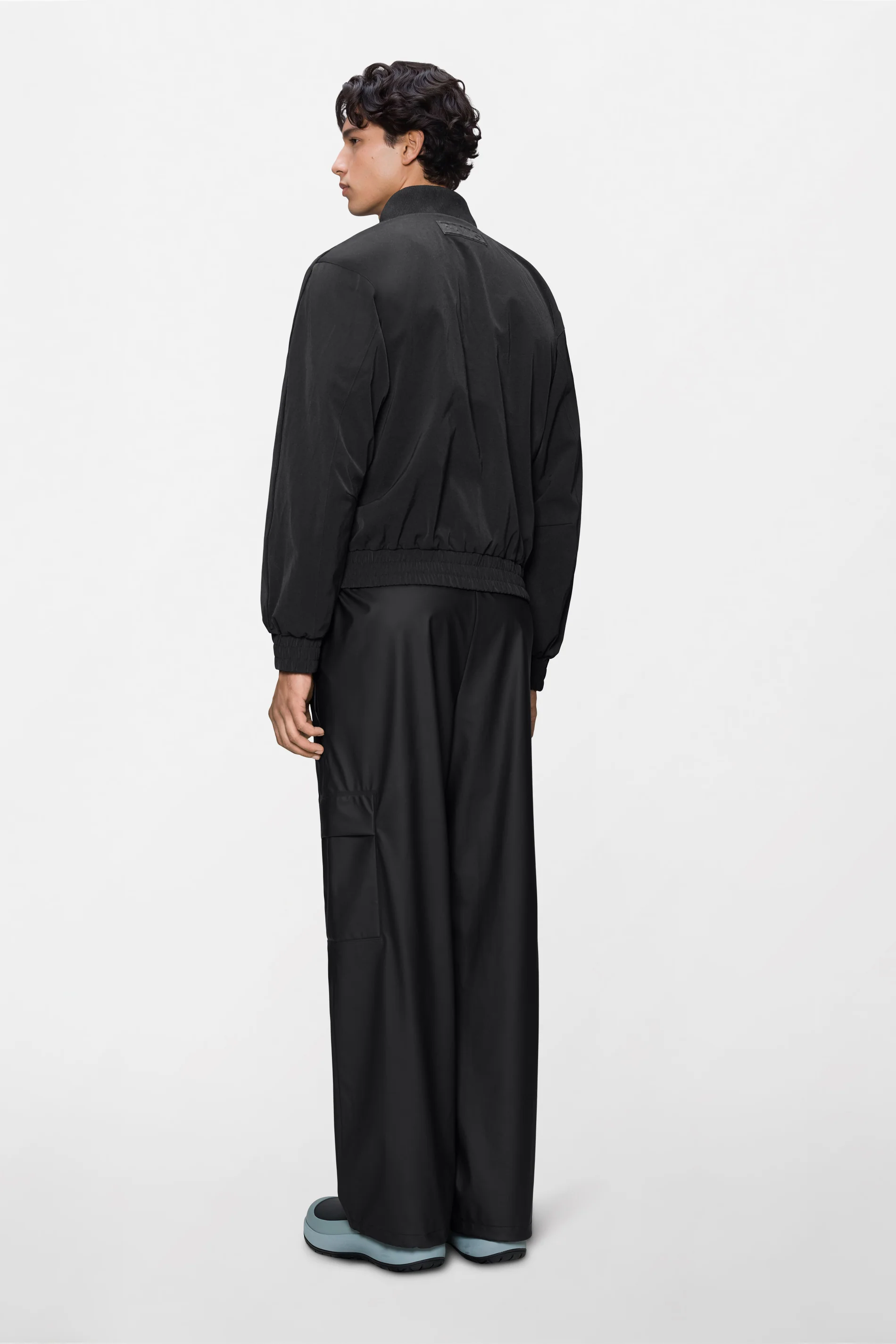 Tech Woven Bomber Jacket - Image 3